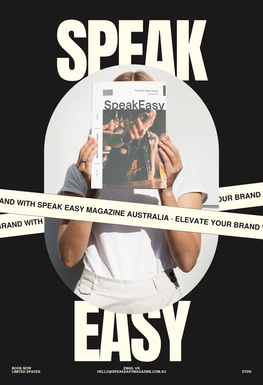 Call to action for August magazine.