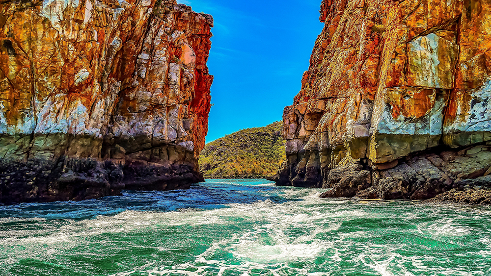 Horizontal Falls Kimberley Region of Western Australia