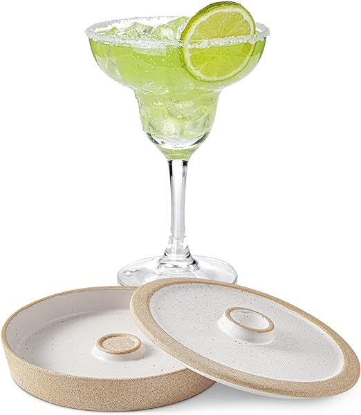 Ceramic Margarita Salt Rimmer Set without salt