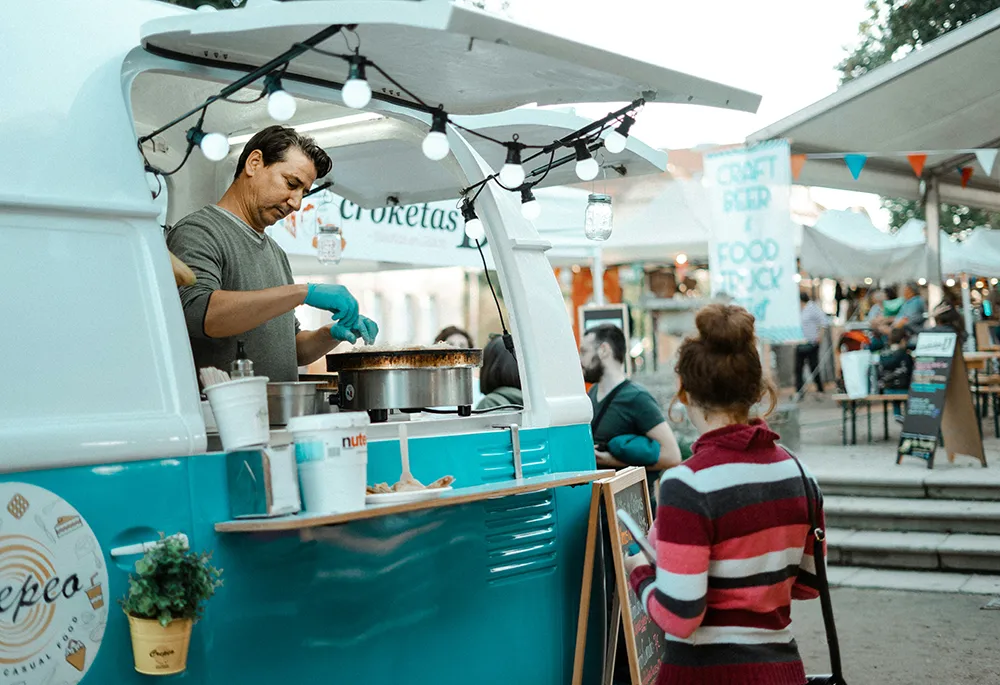 Food truck at Australian Food and Wine Festivals
